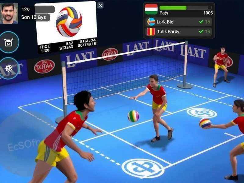 Indian Volley Sensation Gameplay