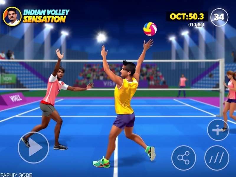 Indian Volley Sensation Controls